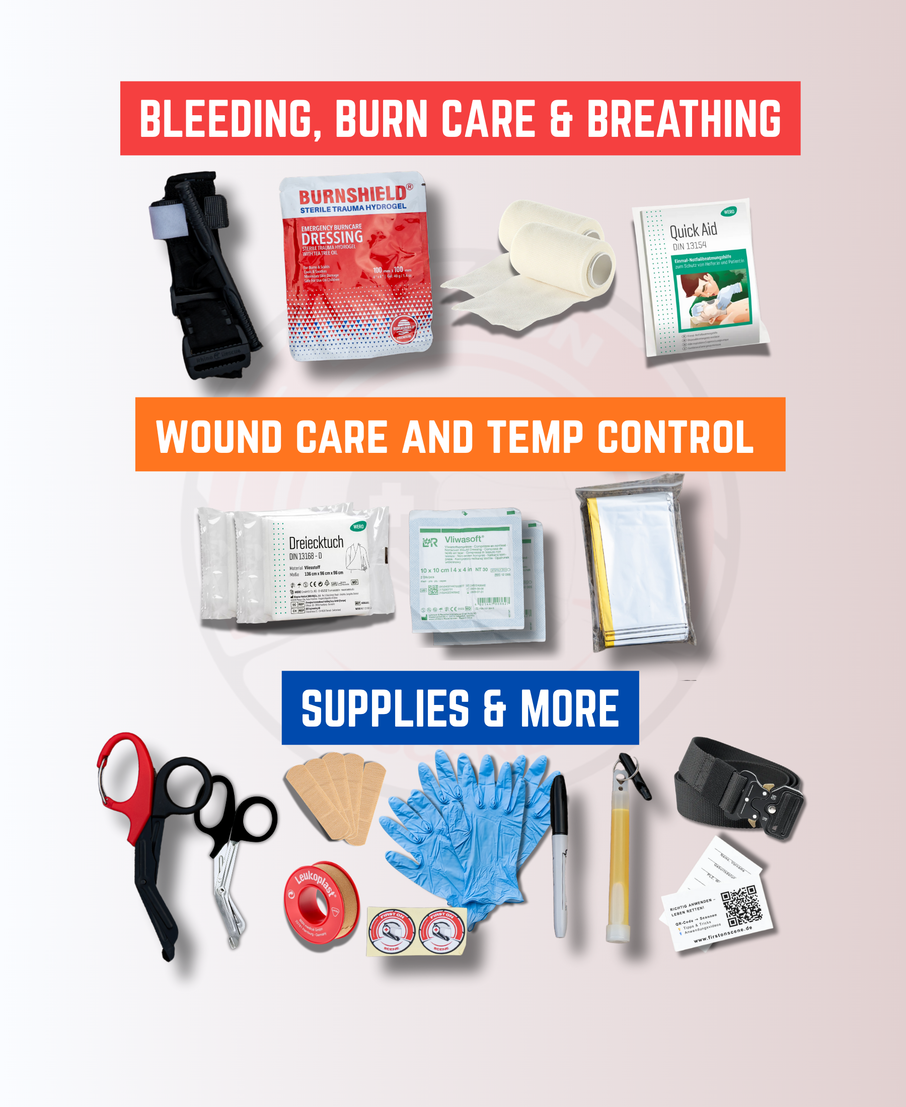 FirstOnScene Traumakit [nach ÖNorm V5100]