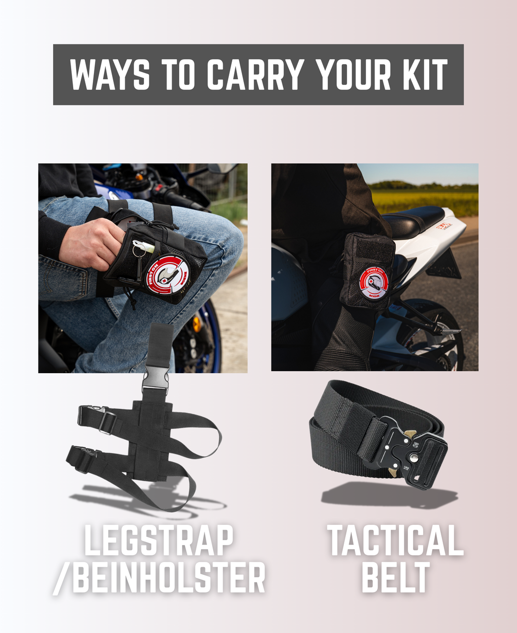 FirstOnScene® Traumakit Basicbundle